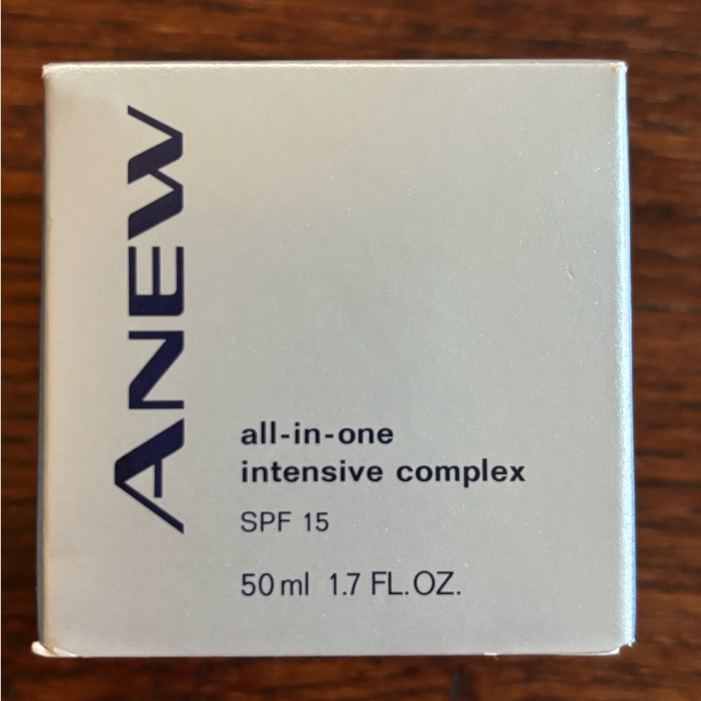 Avon Anew All-in-One Intensive Complex Day Cream 1.7 oz, SPF15 ~ NEW Old Stock